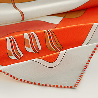 Arcs-en-Ciel giant triangle - Orange | Hermès Mainland China